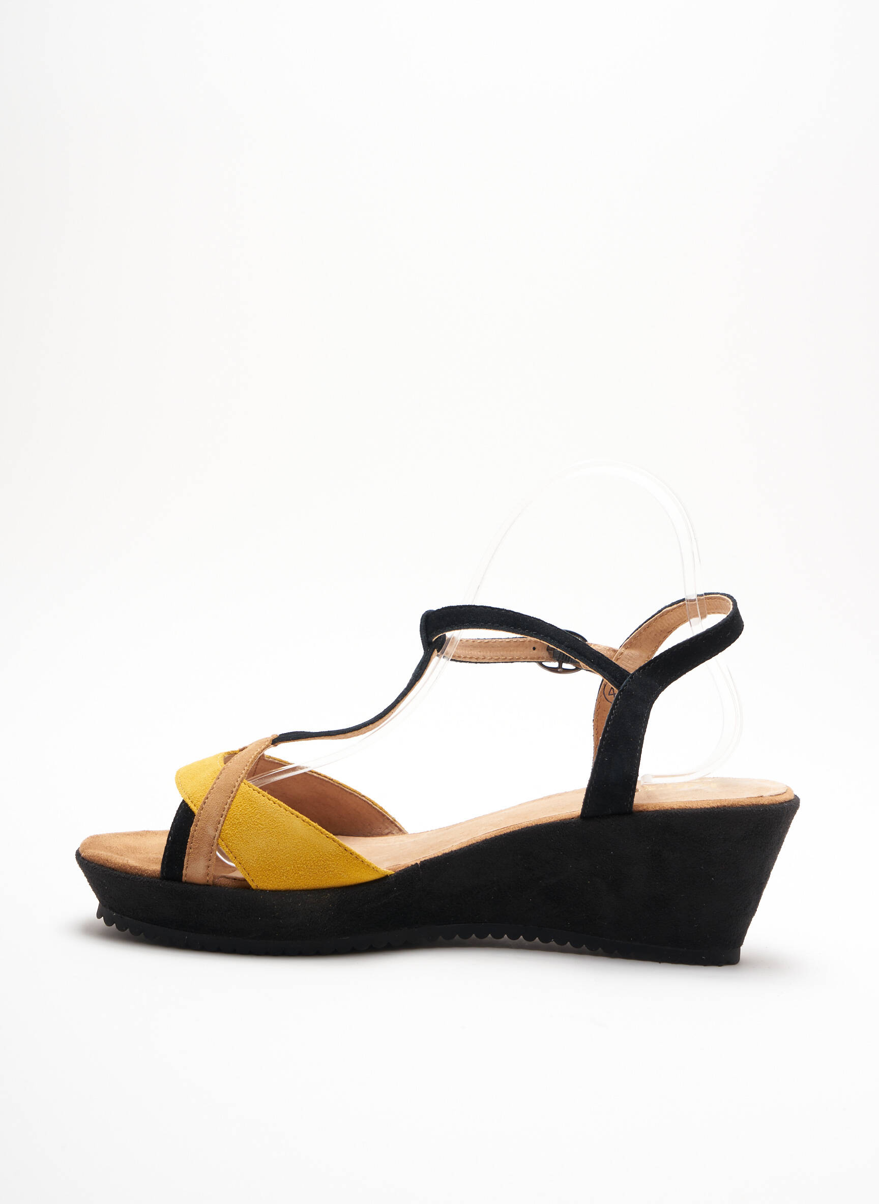 Karston Sandales Nu Pieds Femme couleur jaune