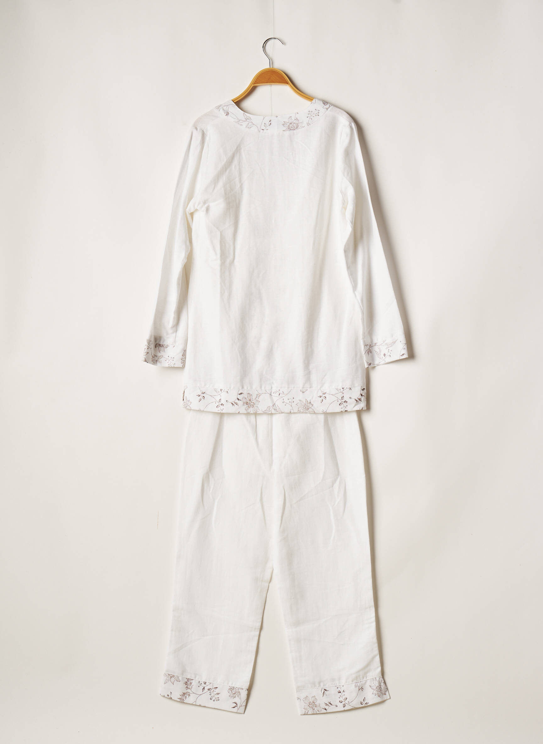 Kiplay Pantalon Veste Femme couleur blanc
