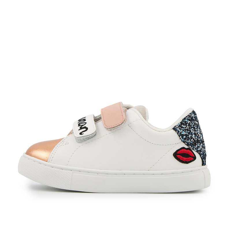Baskets en cuir Mini Edith j'aime maman