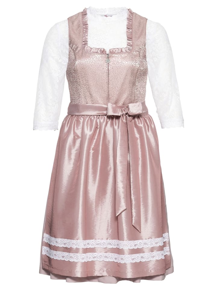 sheego Dirndl in zartrosa günstig kaufen