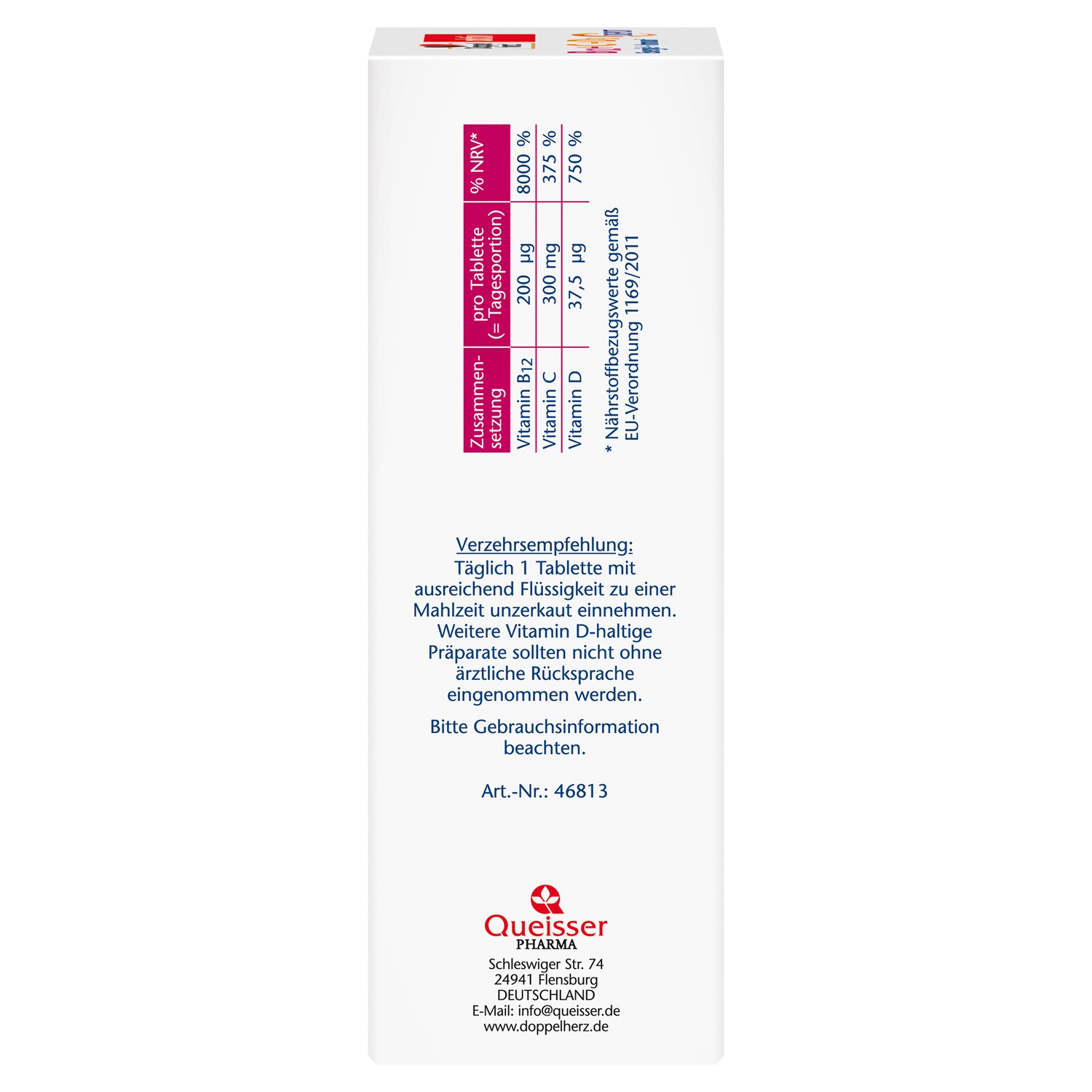 B12+C+D3 Depot aktiv Tabletten