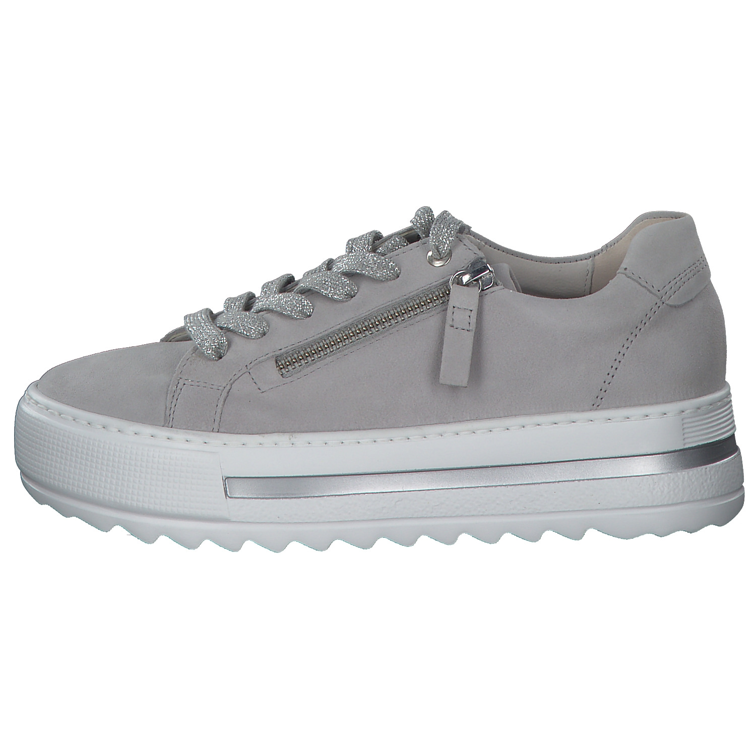 Gabor Florenz 86.498, Sneakers Low, Damen, light grey