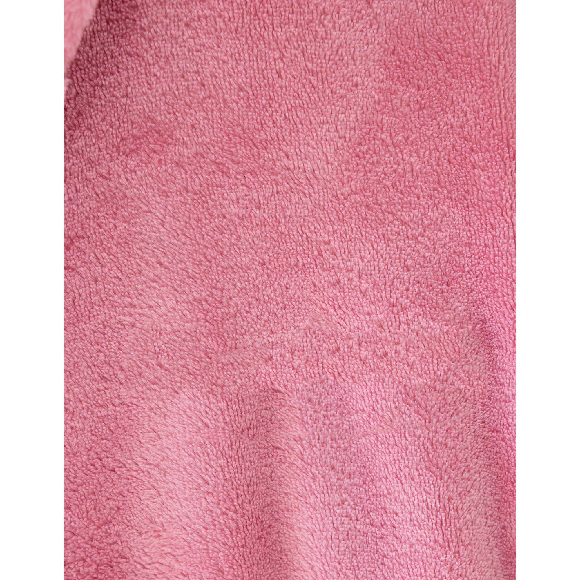 Peignoir de bain enfant licorne à capuche microfibre toute douce