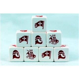 SAGA: C&C Christian Faction Dice (8)