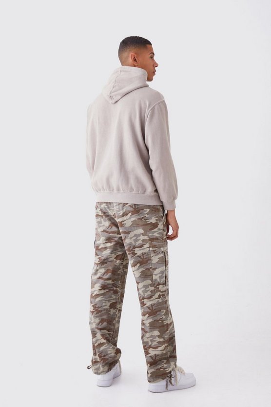 Bestickter Oversize Hoodie