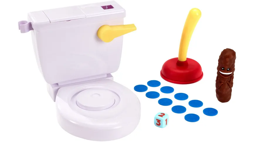Mattel Games Kacka-Alarm!, Kinderspiel, Aktionsspiel, Geschicklichkeitsspiel