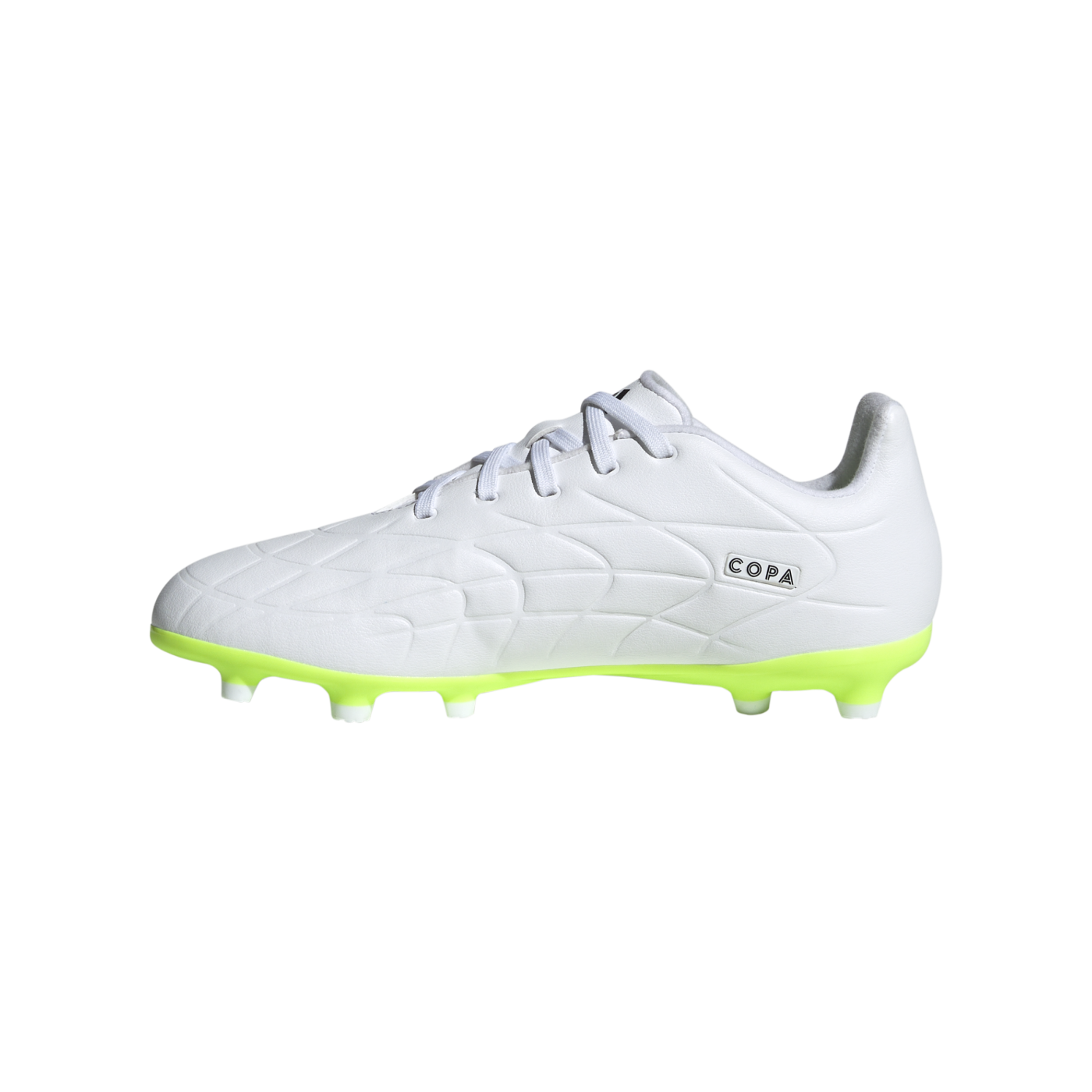 adidas COPA Pure.3 FG Kids Weiss Schwarz Gelb