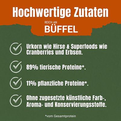 PURINA Adventuros Reich an Büffel mit Urkorn