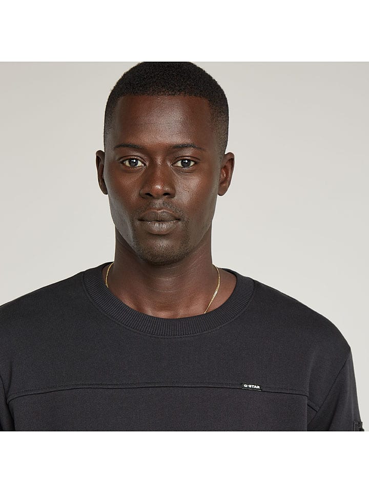 G-Star Sweatshirt in Schwarz günstig kaufen