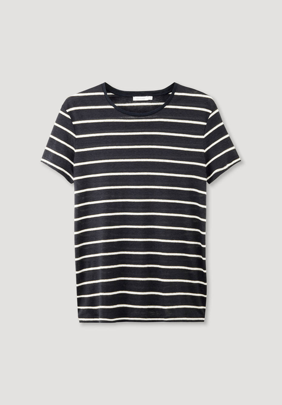 Streifen-Shirt aus reinem Leinen