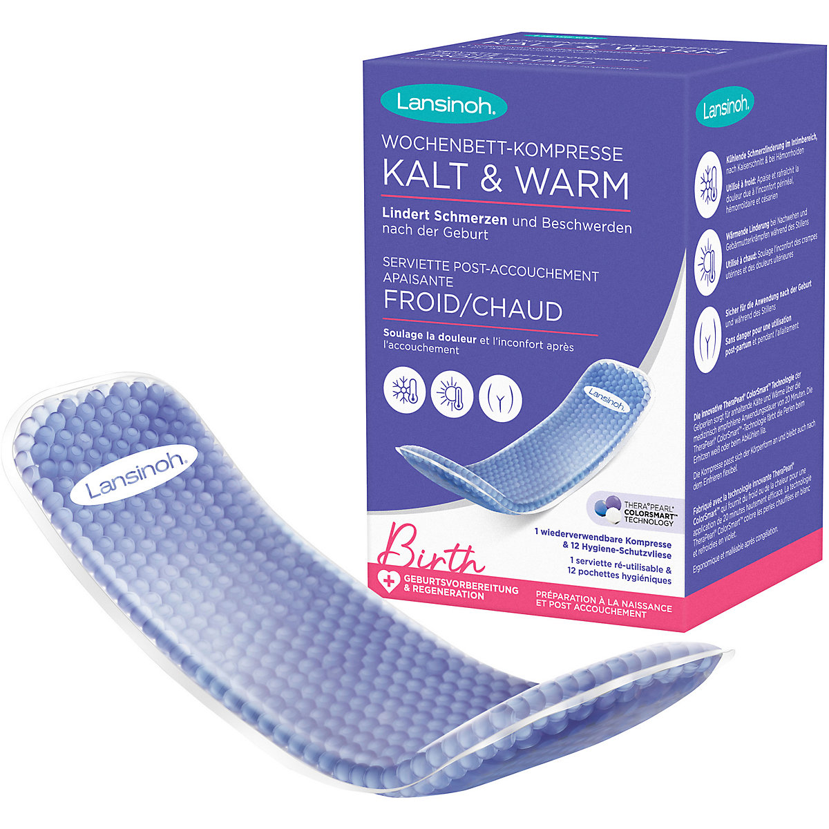 Wochenbett-Kompresse Kalt & Warm