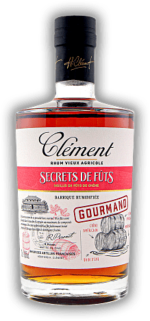 Clement Tres Vieux Rhum Agricole Secrets de Futs Gourmand 40,8% Clement Tres Vieux Rhum Agricole Secrets de Futs Gourmand 40,8% Rund, komplex und dominant fruchtig. 0,7	 Liter - Vol 40,8%