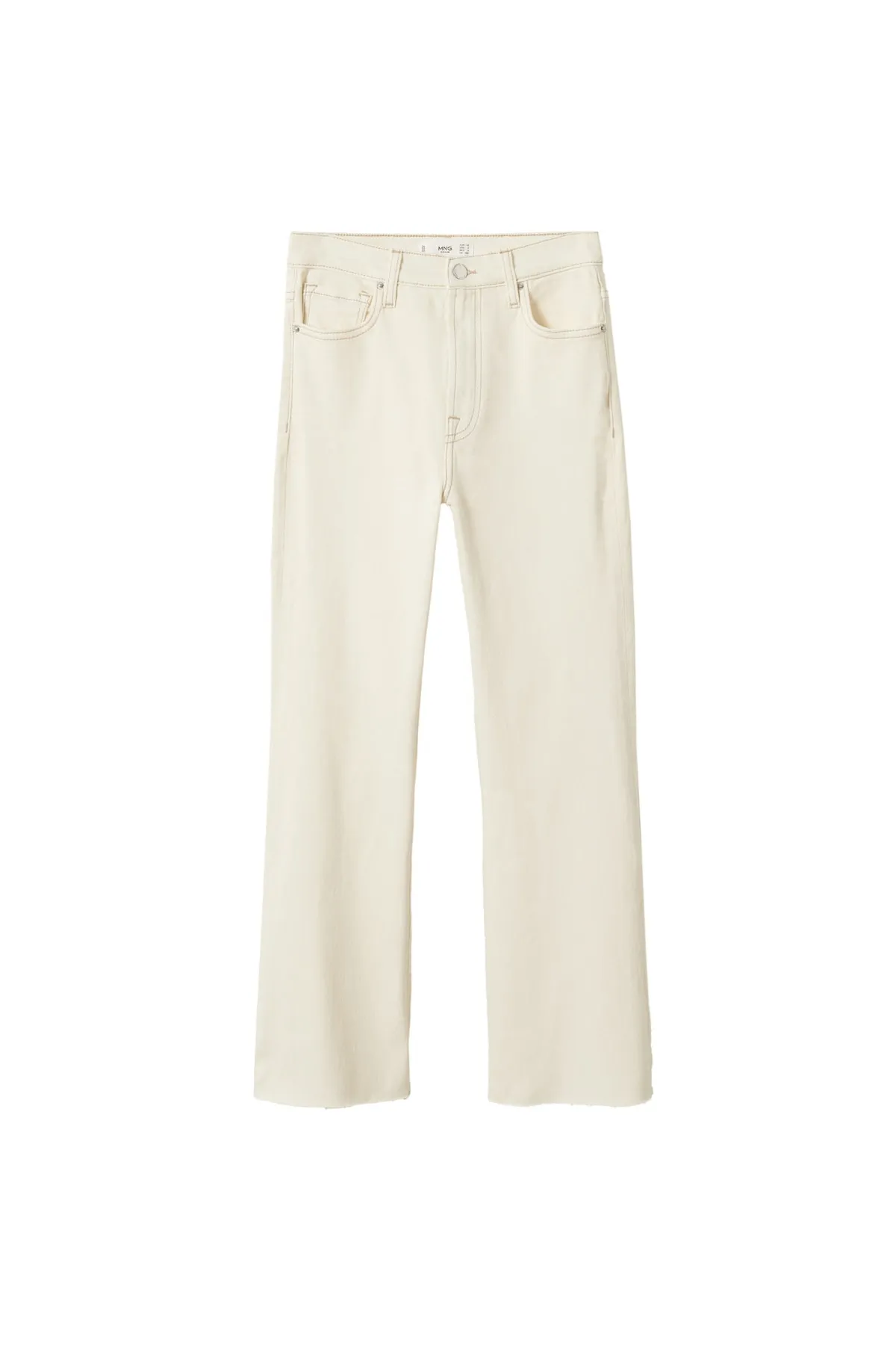 MANGO  27050188 Damen / Mädchen Off White