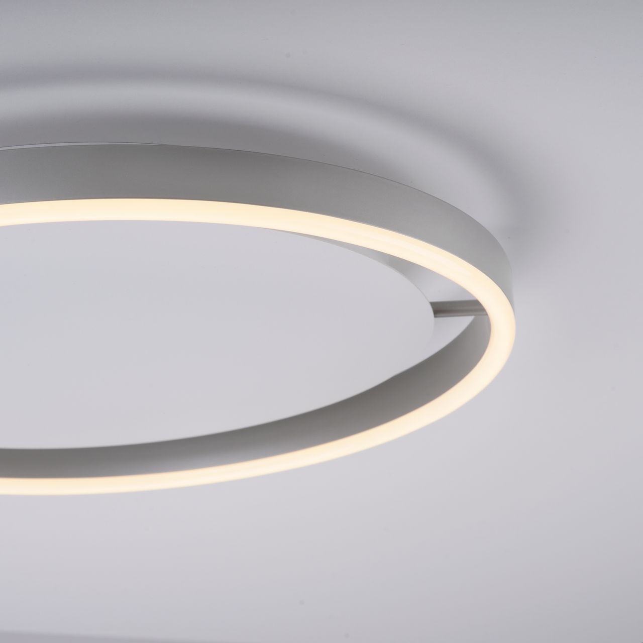 JUST LIGHT LeuchtenDirekt LED Deckenleuchte RITUS, rund, 3-Stufen Dimmer, 3000Kelvin,  Innenleuchte, IP20