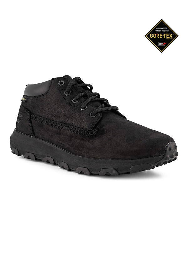 Timberland, Schnürschuhe, Nubukleder GORE-TEX®, schwarz