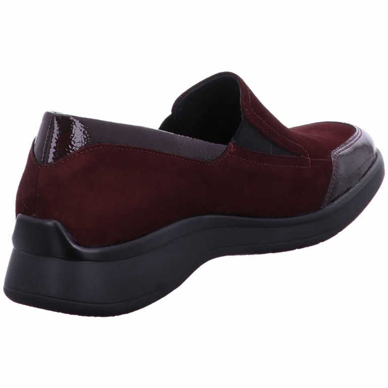 SEMLER Komfort Slipper rot K-LACK/SAMT-CHEV.
