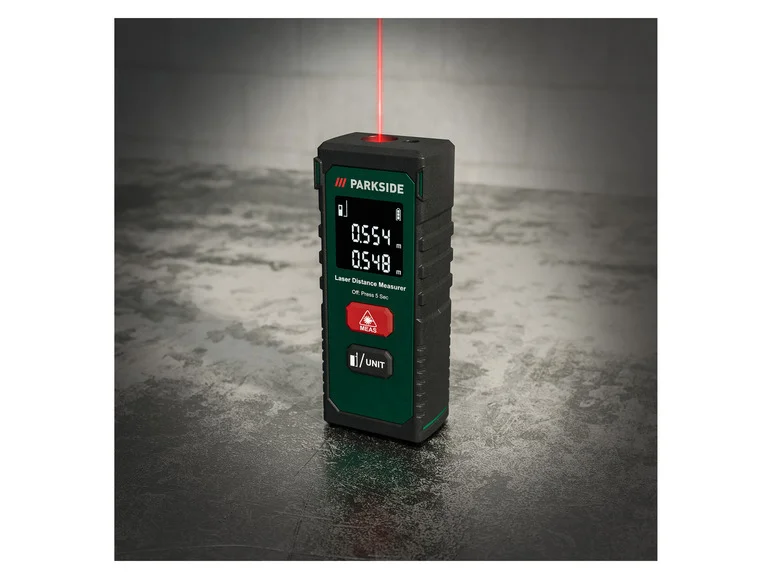 Telêmetro a laser PARKSIDE® PLEM 20 B5, 20 m