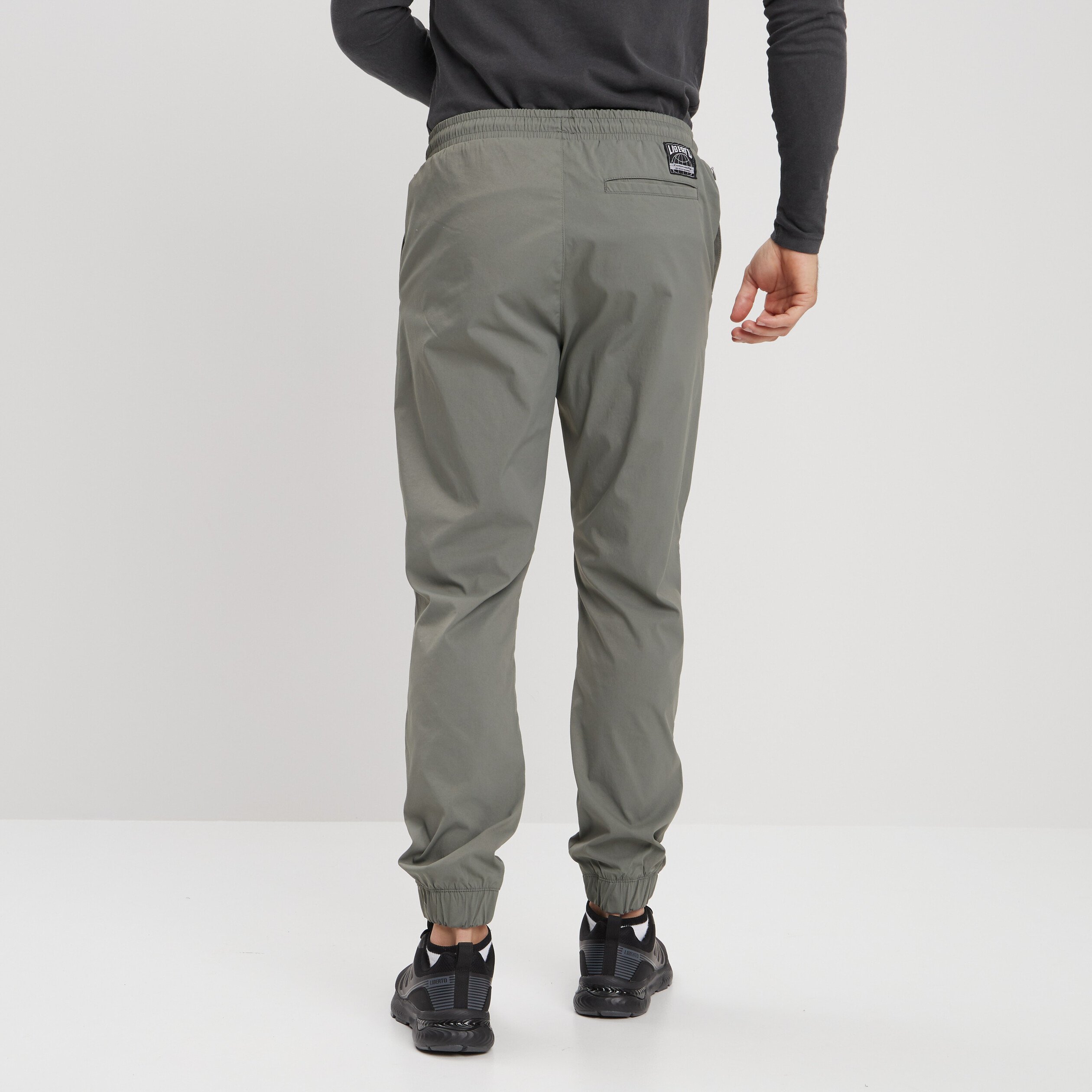 Pantalon de jogging taille à coulisse vert kaki homme | La Halle
