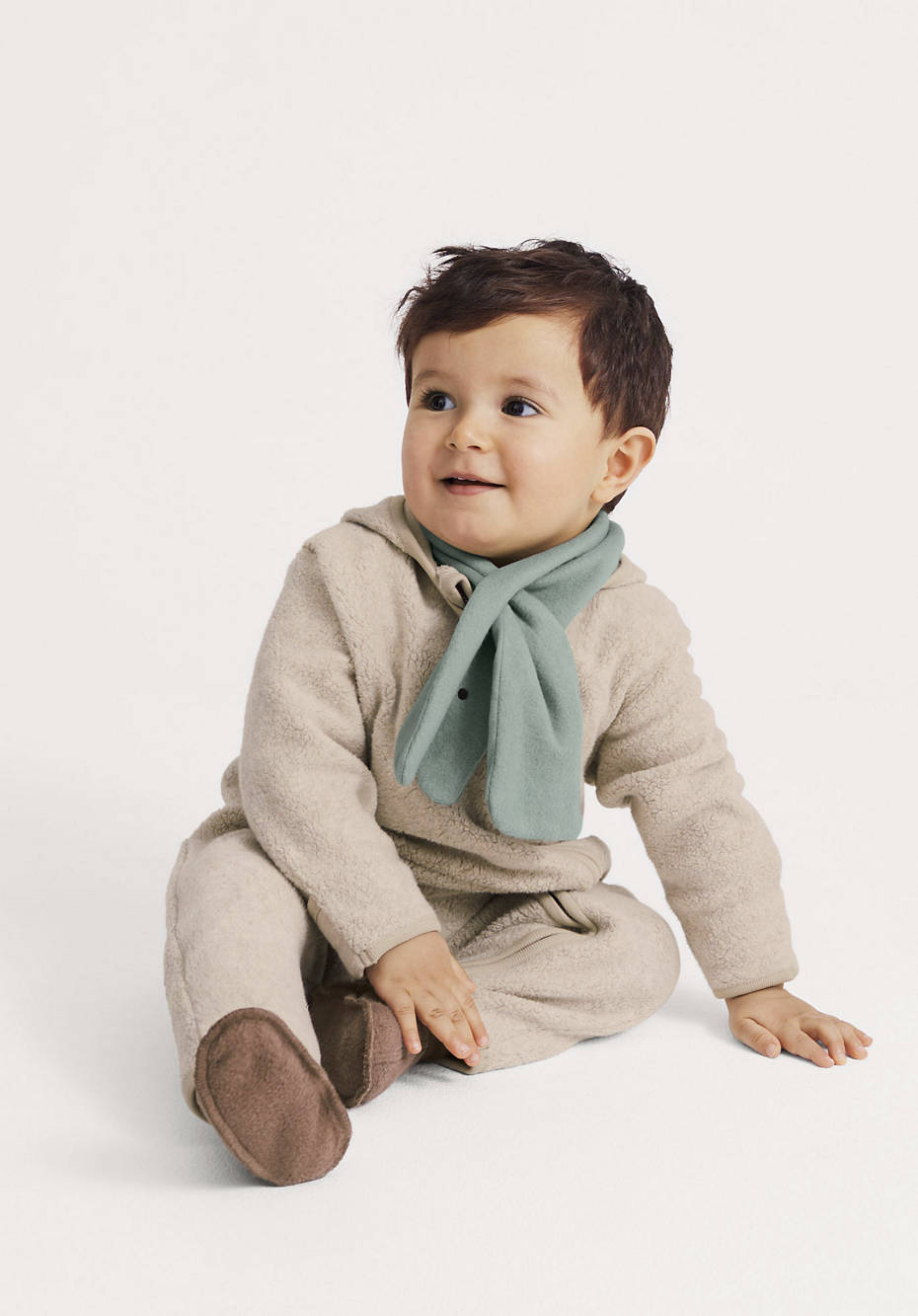 Fleece-Overall aus reiner Bio-Baumwolle