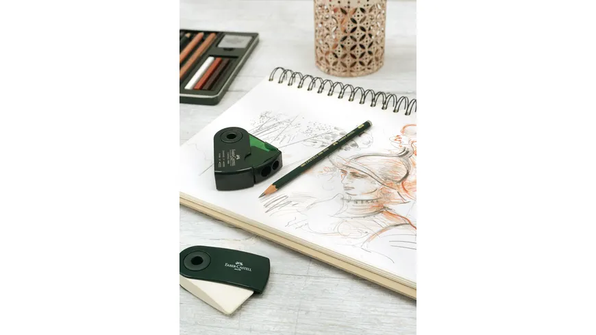 FABER-CASTELL Set Pitt Monochrome medium Metalletui