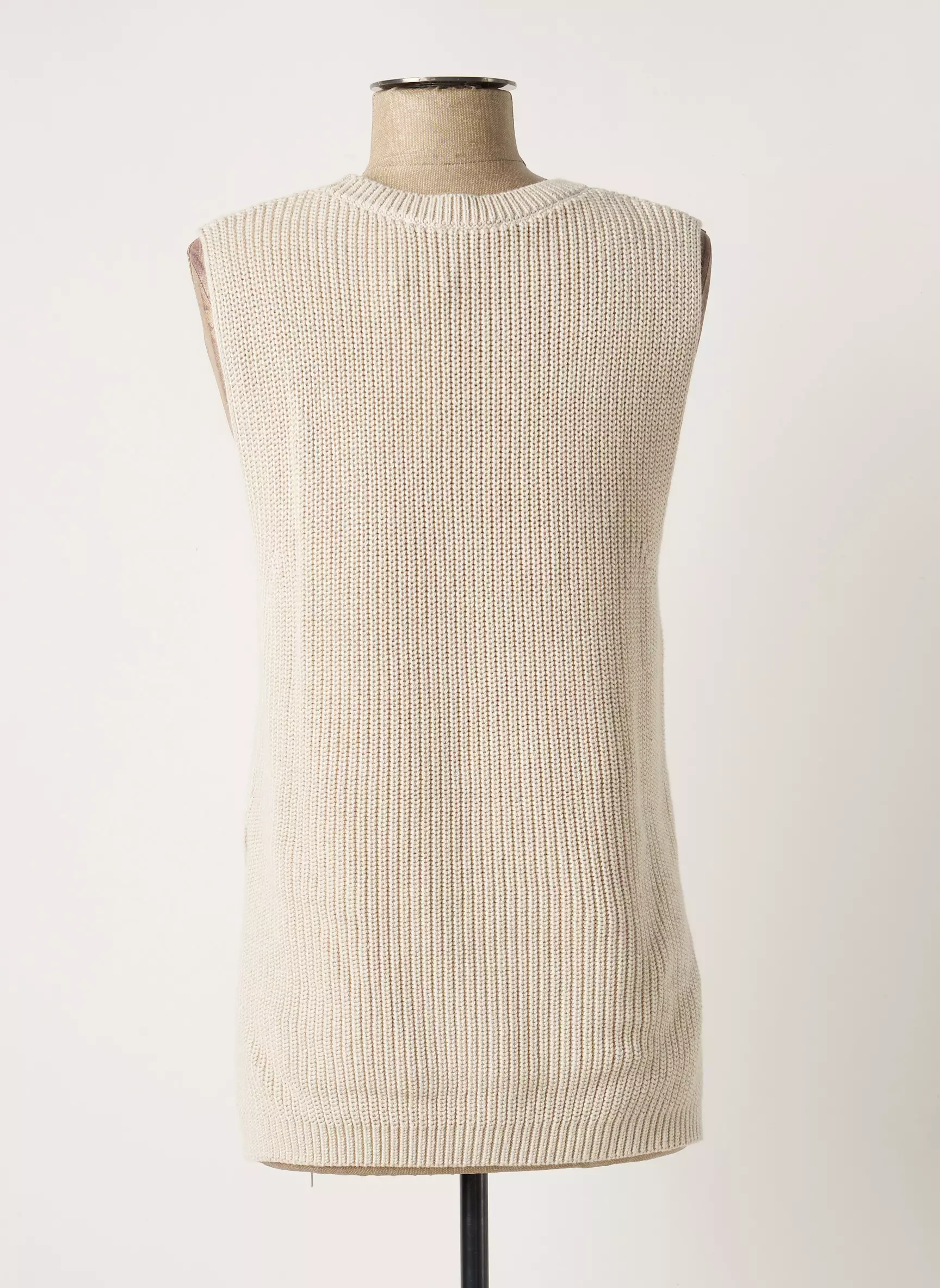 Oui Pulls Femme couleur beige