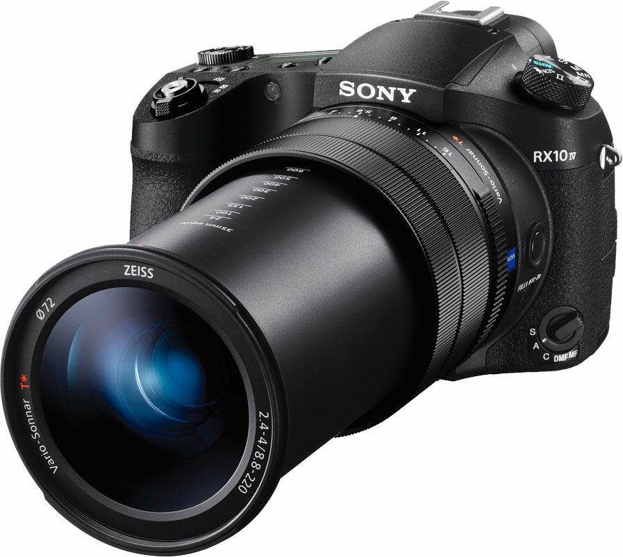 Sony DSC-RX10M4 Systemkamera (ZEISS® Vario-Sonnar T*, 20,1 MP, 25x opt. Zoom, NFC, WLAN (Wi-Fi), Gesichtserkennung, Panorama-Modus)