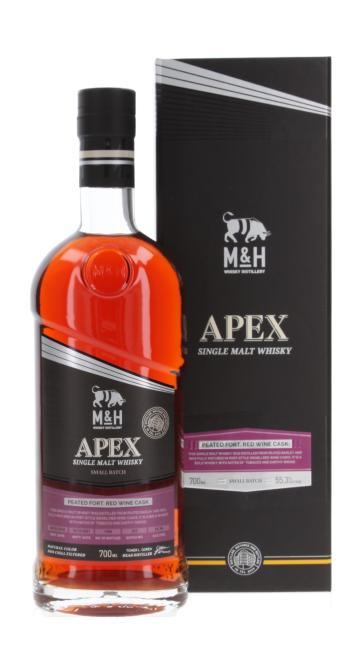 M&H Apex Peated Fortified Red Wine 0,7 l·55,3 % vol