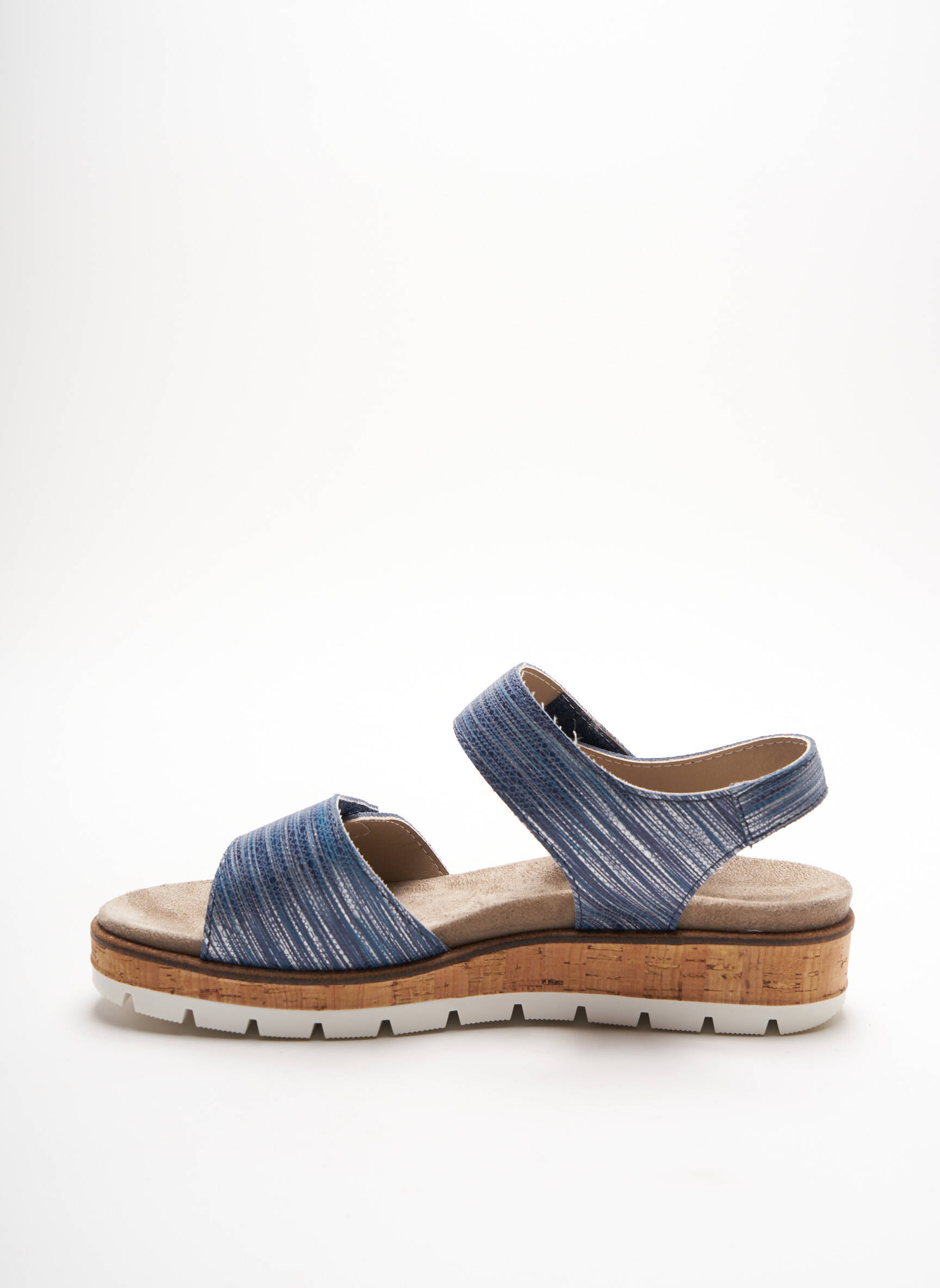 Longo Sandales Nu Pieds Femme couleur bleu