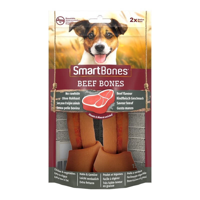 SmartBones Snacks SmartBones Beef Medium 2 Stück