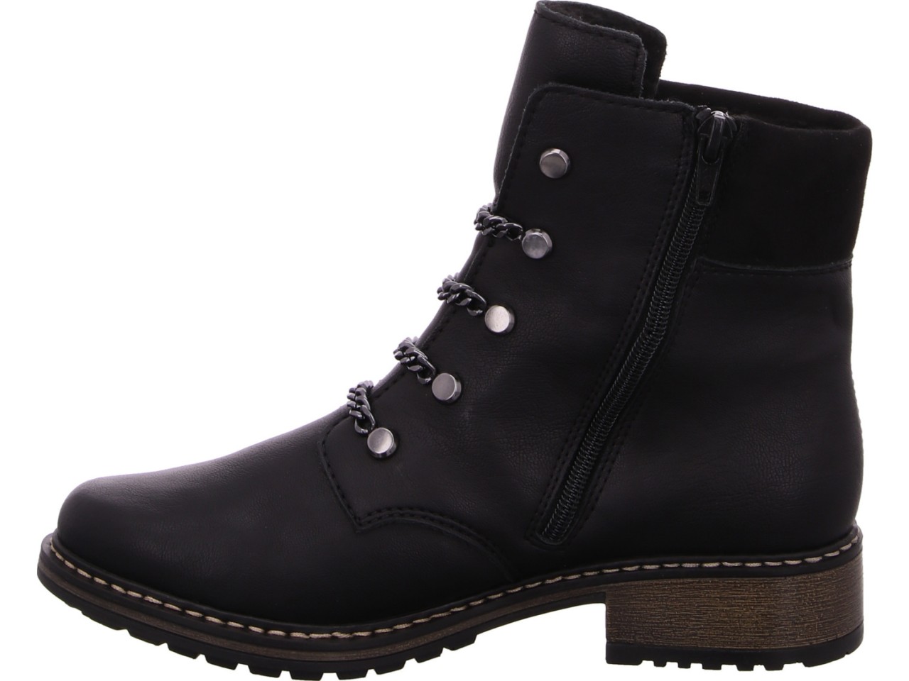RIEKER Winterstiefel schwarz