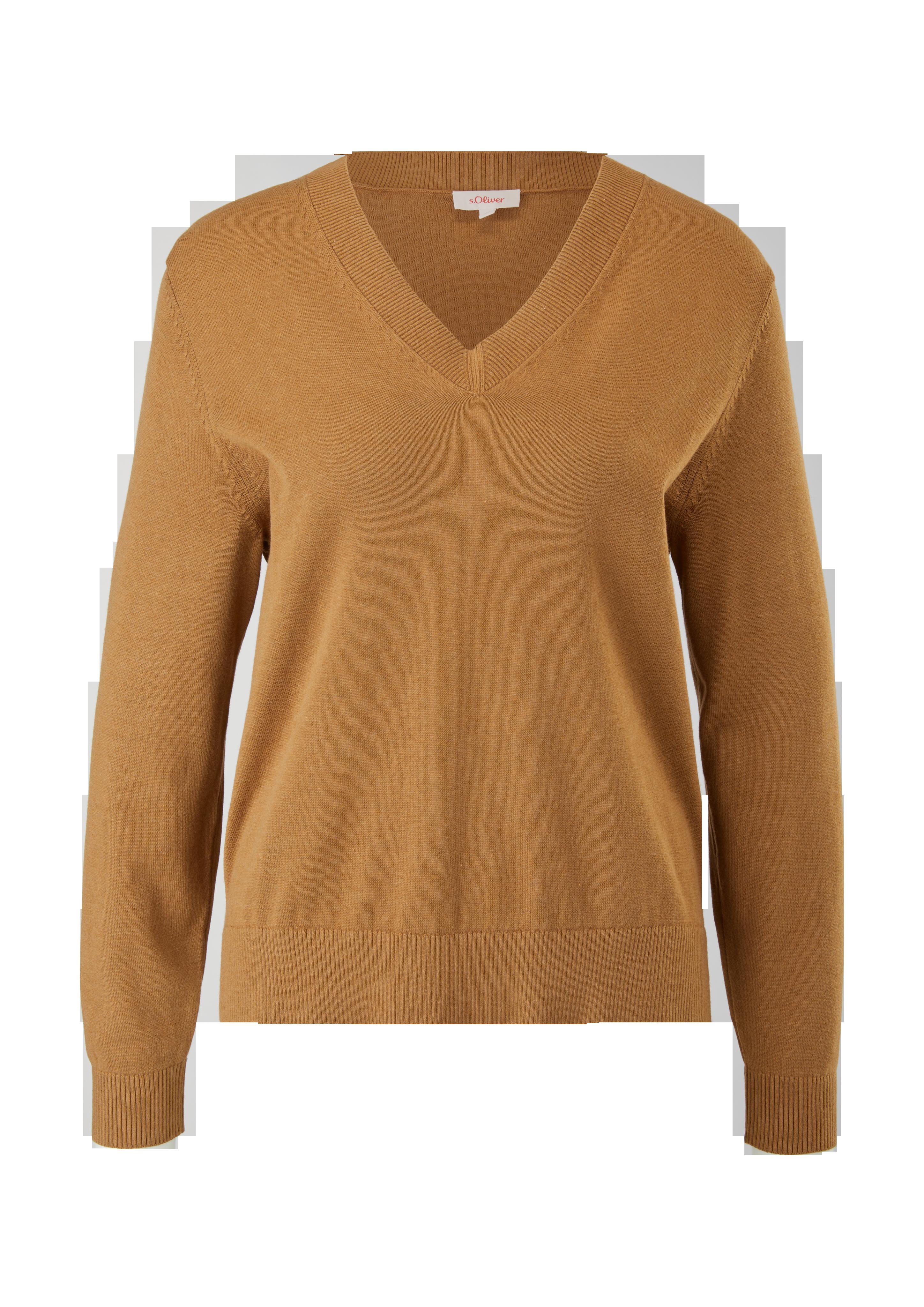 Pullover mit V-Neck  2123671-8469