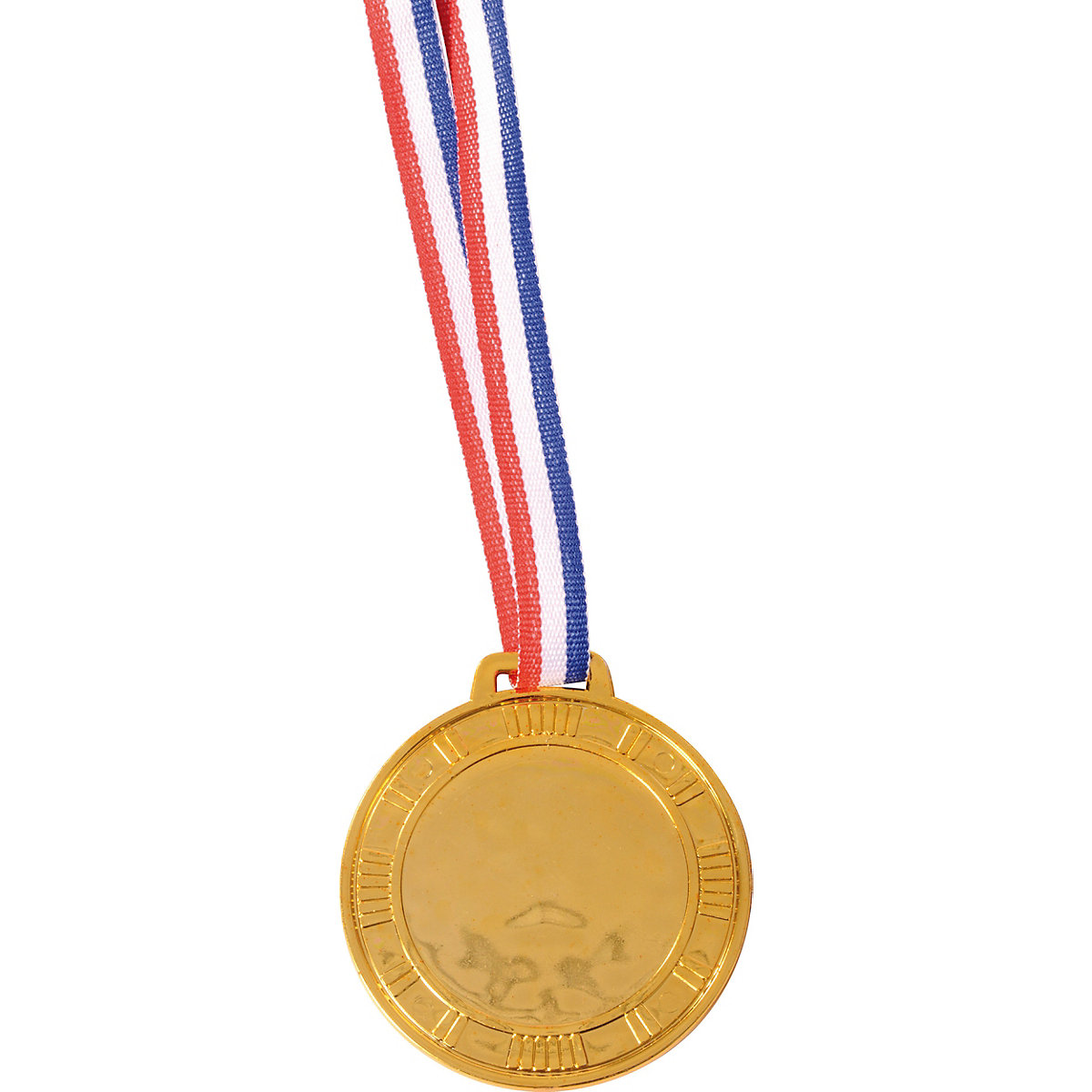 Medaille zum Beschriften, Kunststoff mit Sicherheitsband, 6 Stück