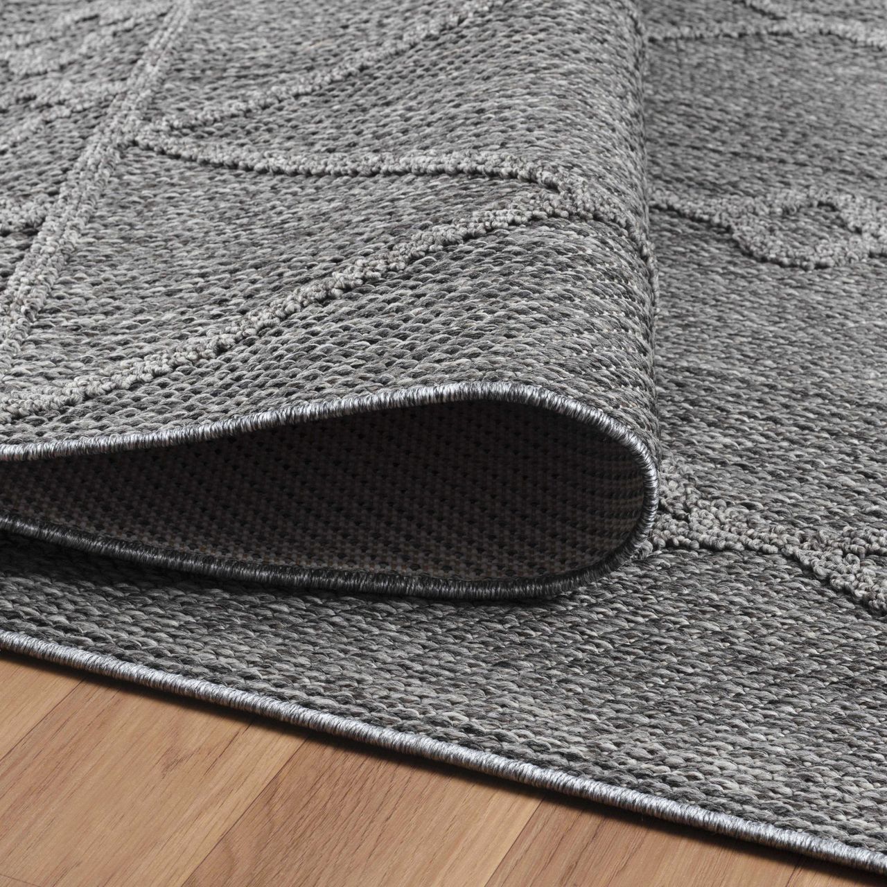 Ayyildiz Teppich, PATARA 4955, GREY, 200 x 290 cm