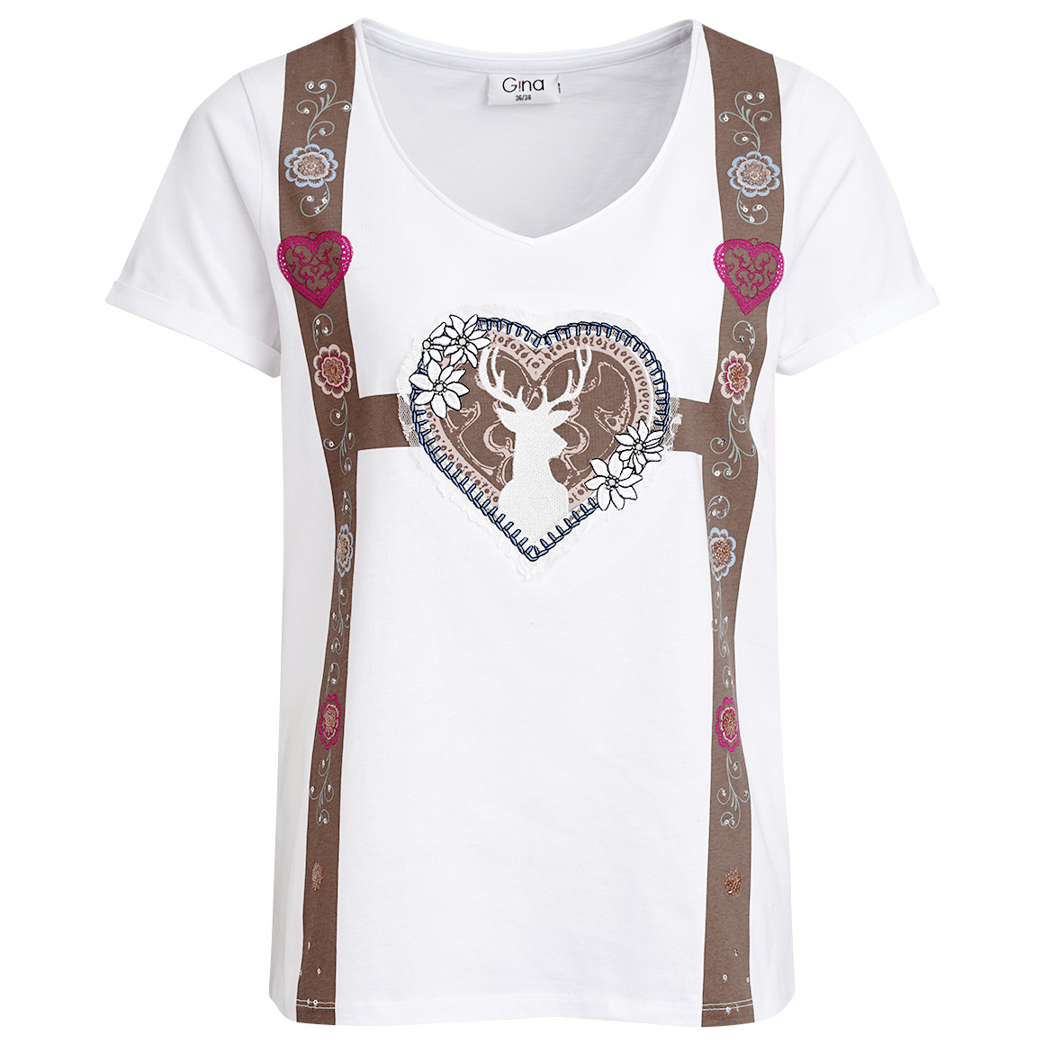 Damen T-Shirt im Oktoberfest-Style