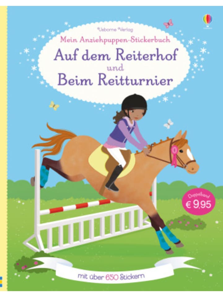 Usborn Papeterie/PBS - Mein großes Anziehpuppen-Stickerbuch: Auf dem Reiterhof u günstig kaufen onesize