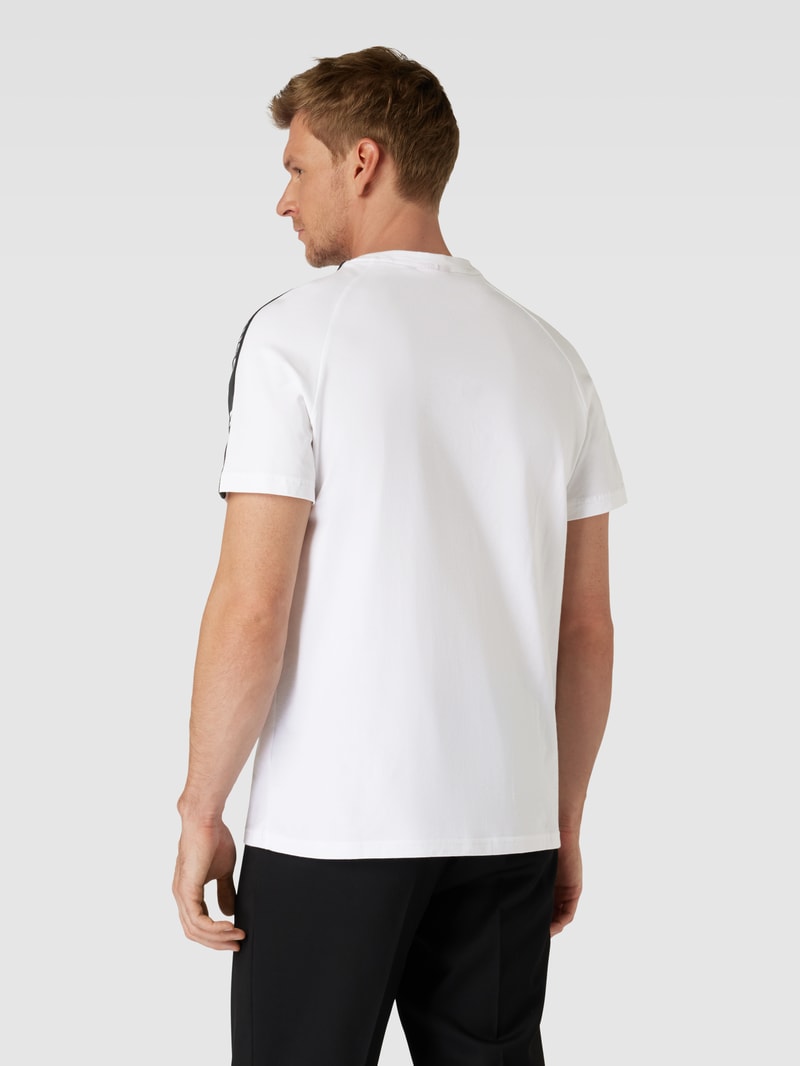 T-Shirt mit Rundhalsausschnitt in weiß