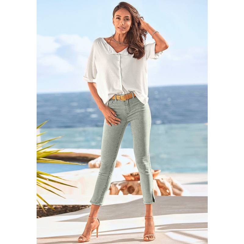 Vivance Rundhalspullover Damen