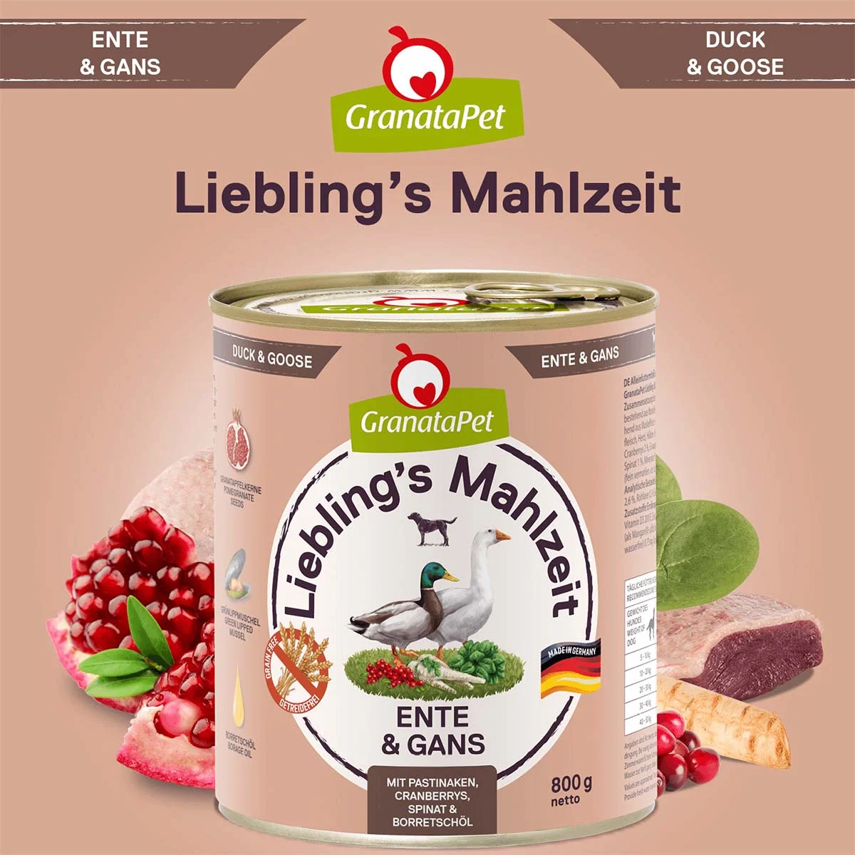 GranataPet Liebling's Mahlzeit Ente und Gans kaufen bei ZooRoyal