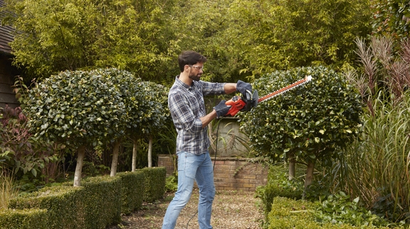 Podkaszarka do żywopłotów Black & Decker BEHTS301-QS 50 cm 500 W