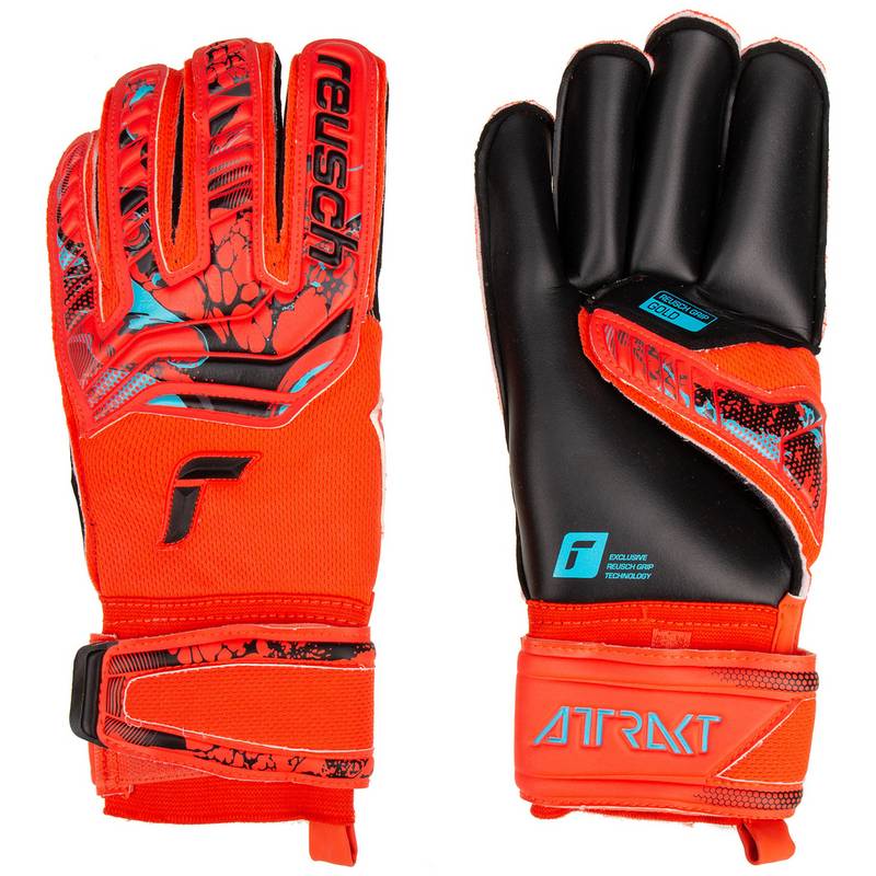 Reusch Attrakt Gold Roll Finger Torwarthandschuhe Herren