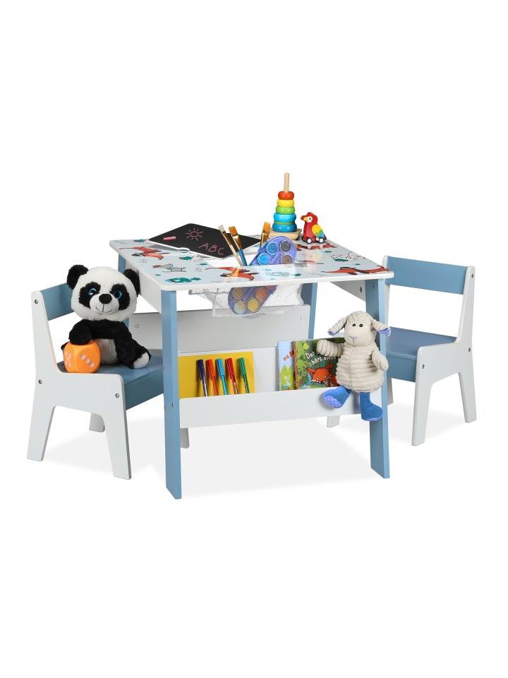 relaxdays 3-tlg. Kindersitzgruppe in Bunt günstig kaufen onesize