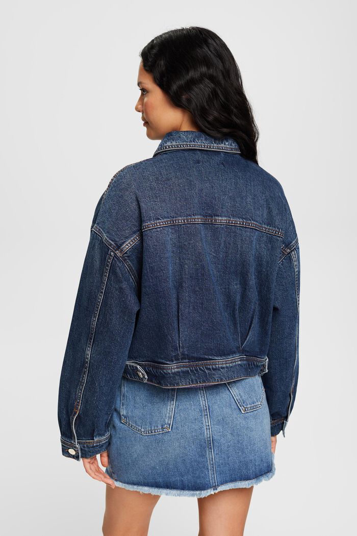 Cropped Jeansjacke