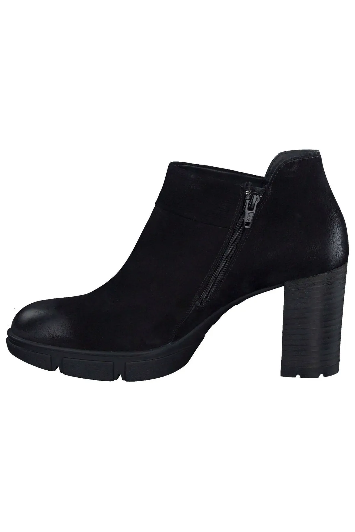 Paul Green  Stiefelette - Schwarz - Blockabsatz