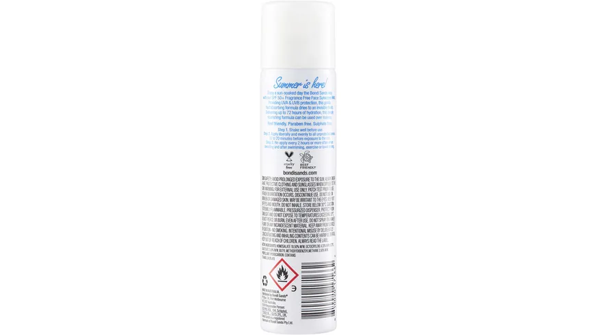 bondi sands Sonnenschutzmist Face SPF 50 60 g