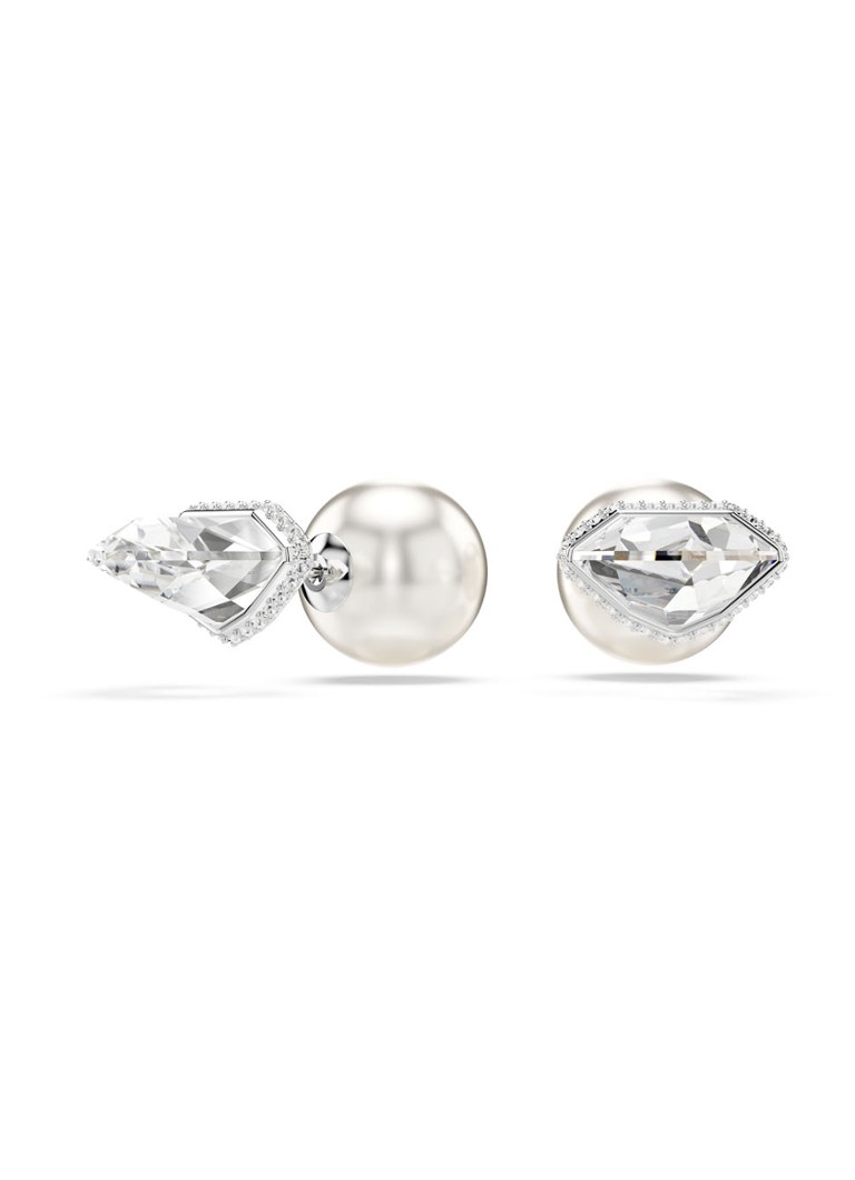 Swarovski Lucent stud earrings with crystal
