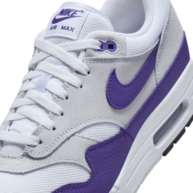 NIKE Wmns Air Max 1 SC white/field purple-football grey-black