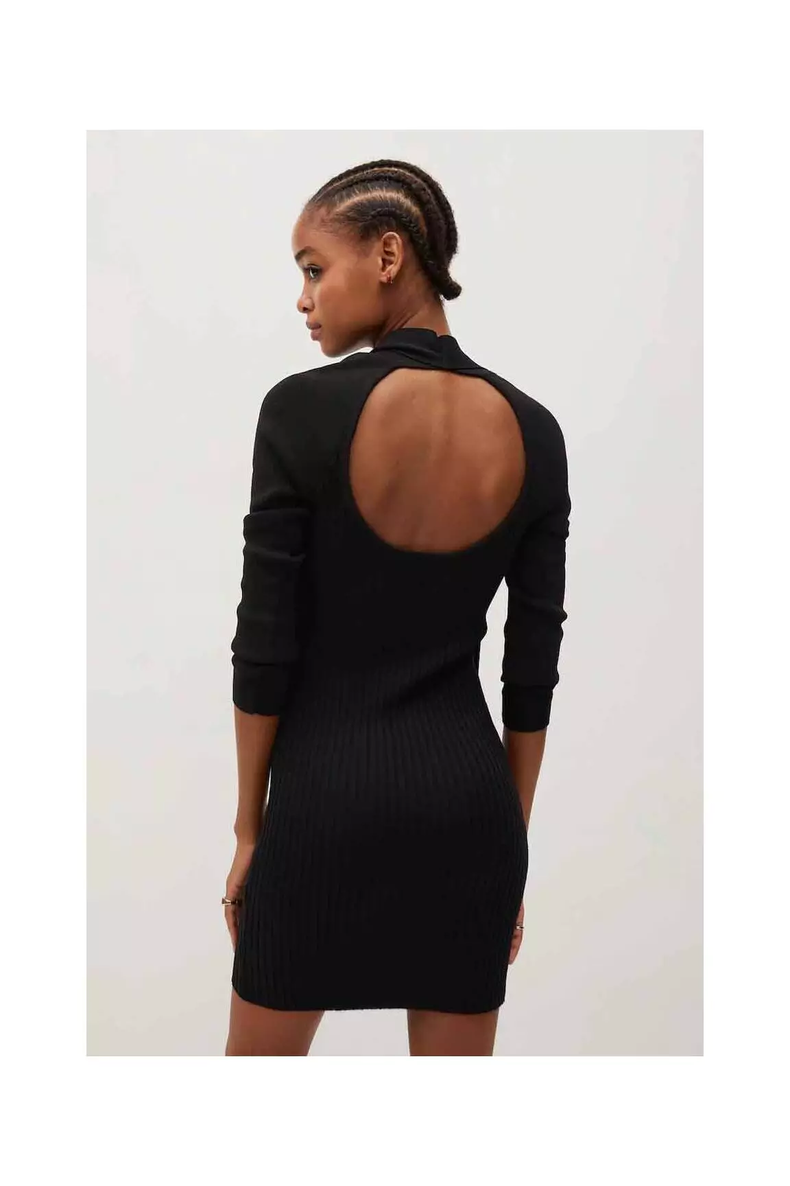 Mango Robes Mi Longues Femme couleur noir