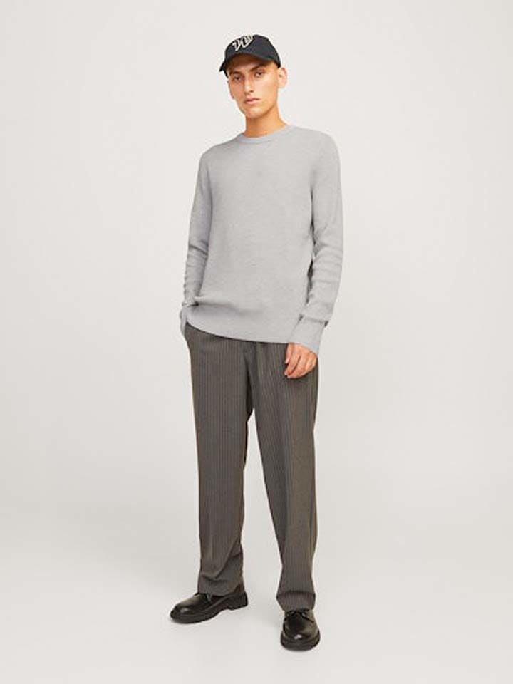 Jack & Jones Pullover in Grau günstig kaufen