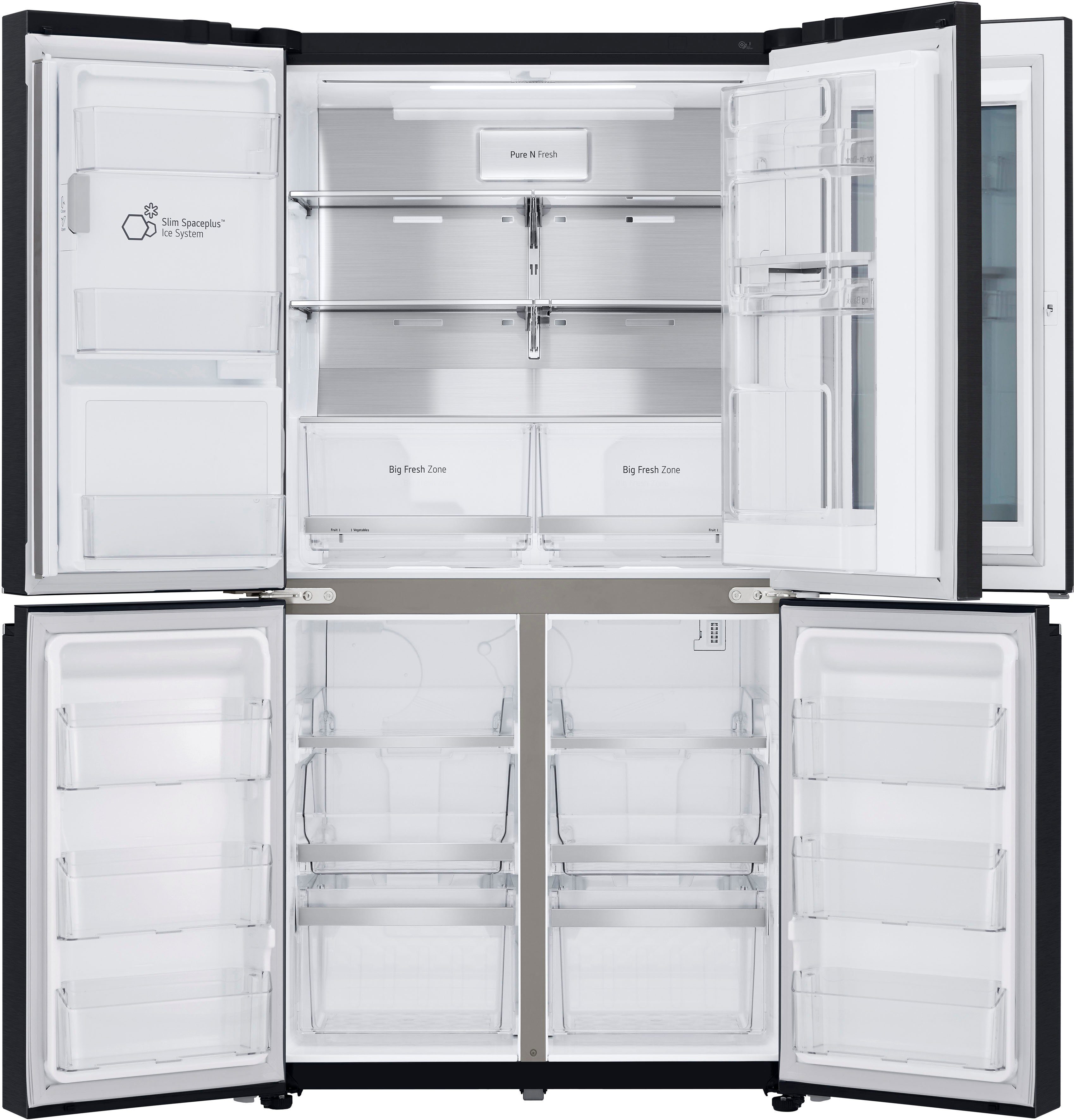 LG Multi Door GMX945MC9F, 179,3 cm hoch, 91,2 cm breit