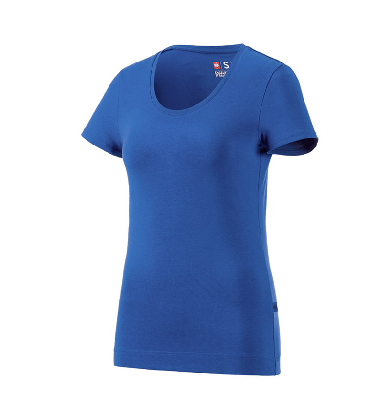 e.s. T-Shirt cotton stretch, Damen